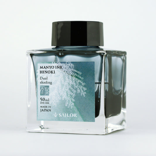 Sailor Tintenglas Manyo Dual Shading Hinoki 50 ml