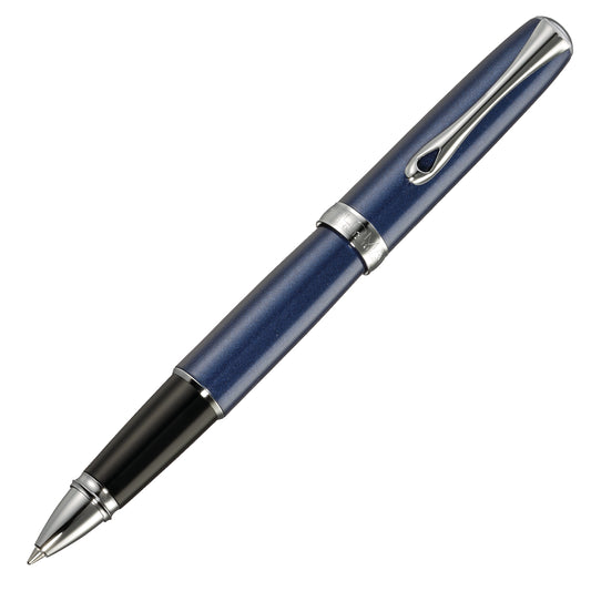 Diplomat Tintenroller EXCELLENCE A2 Midnight Blue Chrom