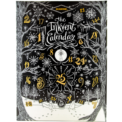 Diamine Tinten-Weihnachtskalender Inkvender BLACK 2024