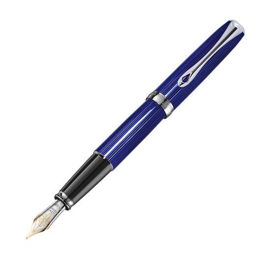 Diplomat Füllfederhalter EXCELLENCE A2 Skyline Blau 14k