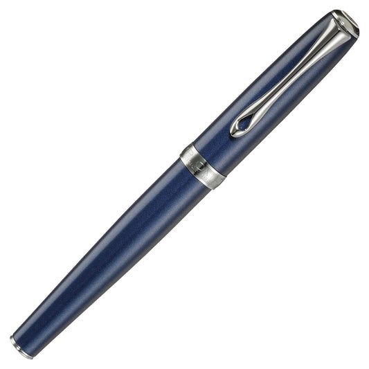 Diplomat Füllfederhalter EXCELLENCE A2 Midnight Blue Chrom Edelstahlfeder