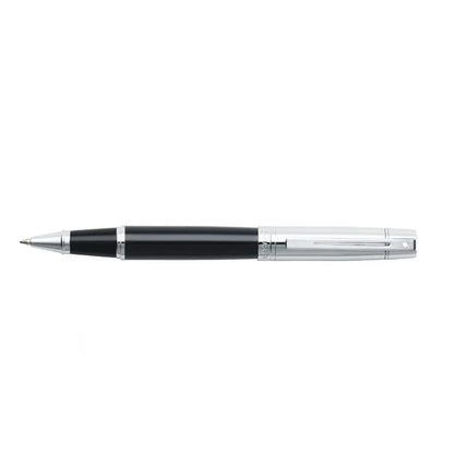 Sheaffer Tintenroller 300 schwarzer Schaft mit verchromter Kappe