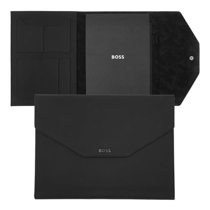 Hugo Boss Schreibmappe A4 Rive Black