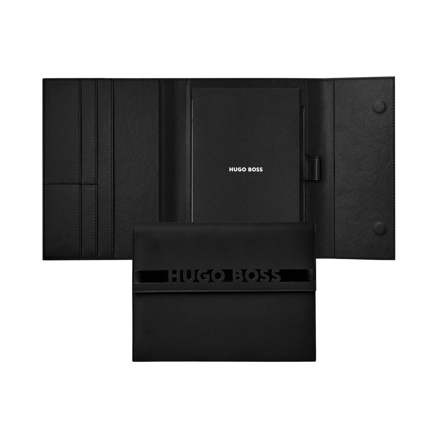 Hugo Boss Schreibmappe A5 Cloud Matte Black