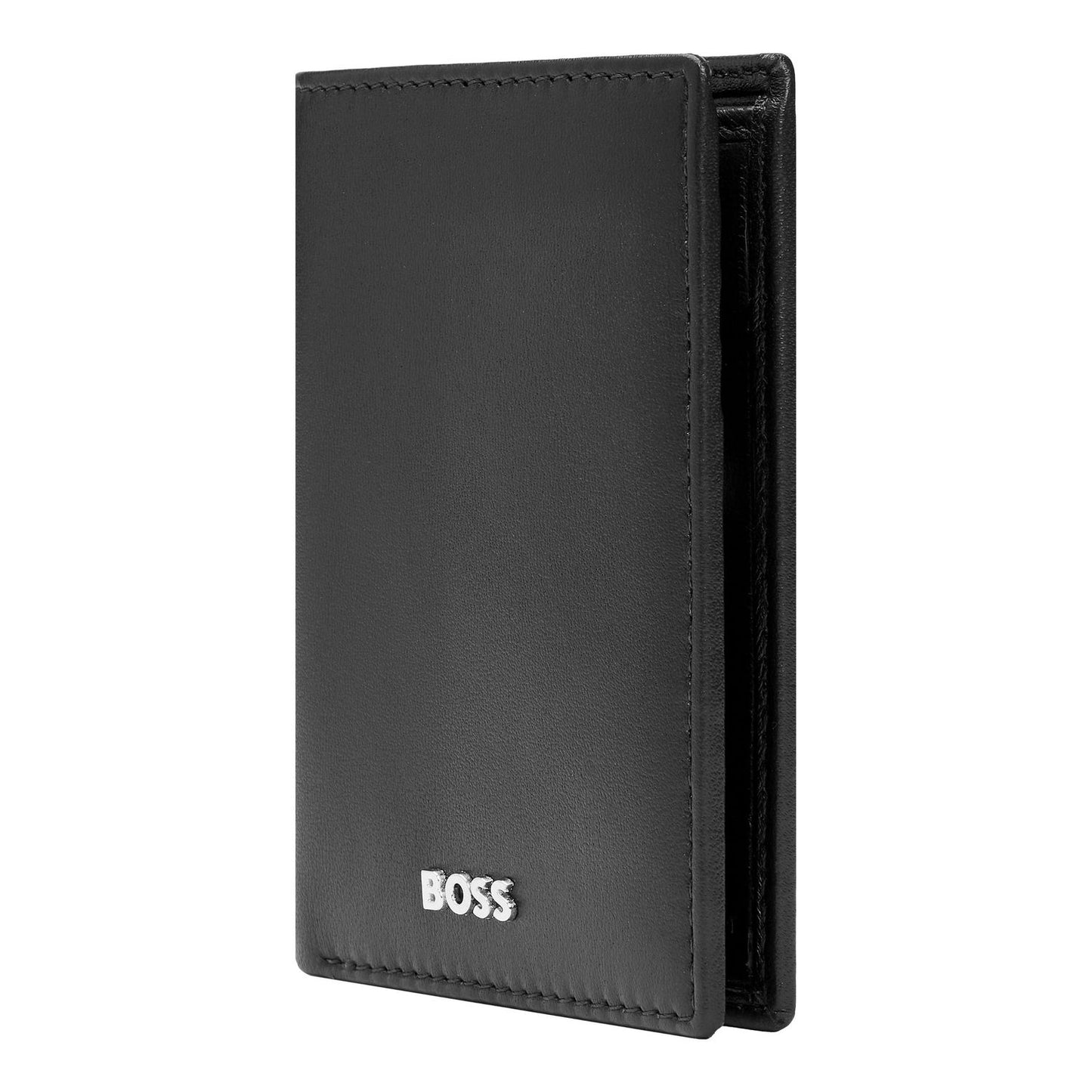 Hugo Boss Doppelkartenhalter Classic Smooth Black