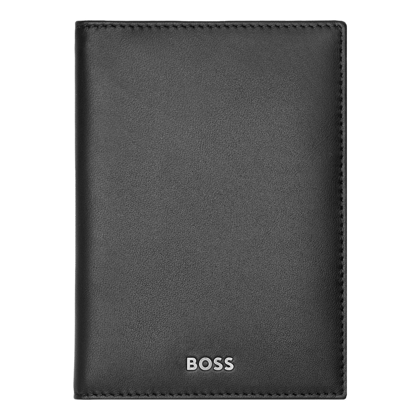 Hugo Boss Doppelkartenhalter Classic Smooth Black