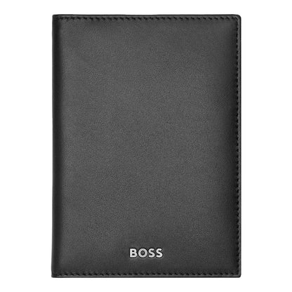 Hugo Boss Doppelkartenhalter Classic Smooth Black