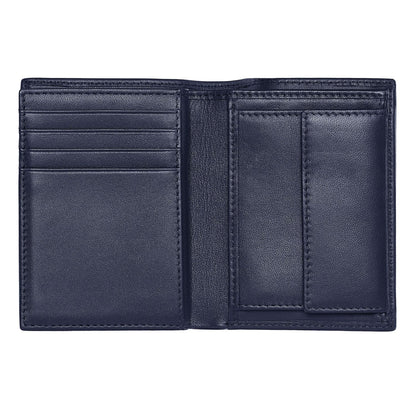 Hugo Boss Kartenetui mit Umschlag Classic Grained Navy