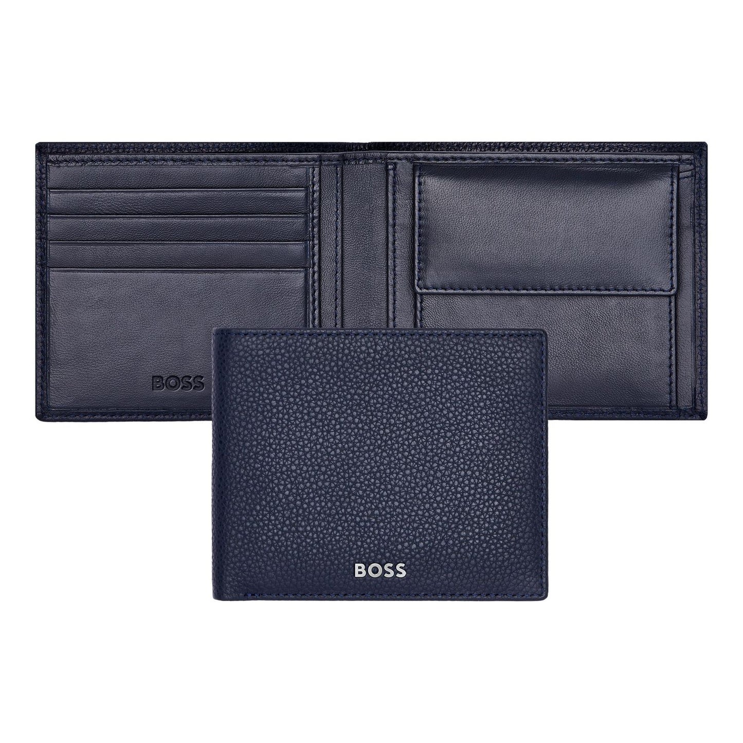 Hugo Boss Brieftasche Classic Grained Navy