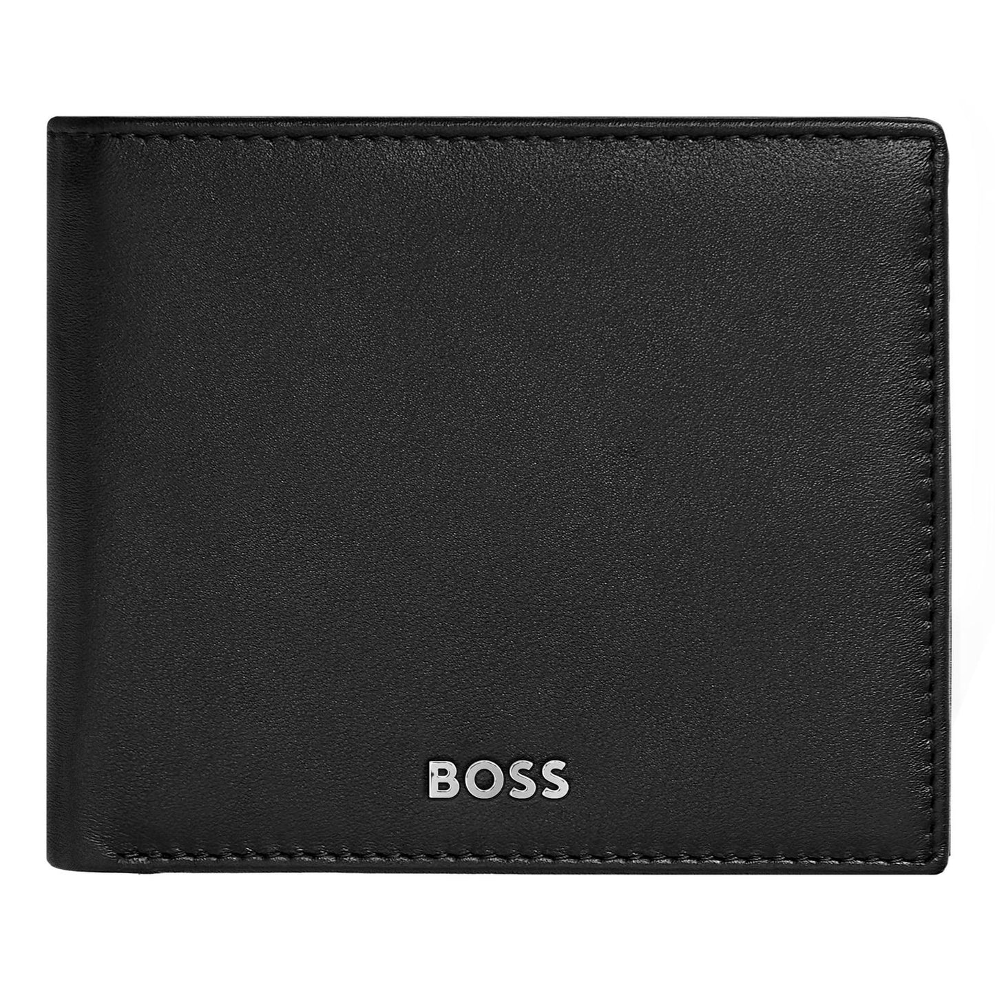 Hugo Boss Brieftasche mit Klappe Classic Smooth Black