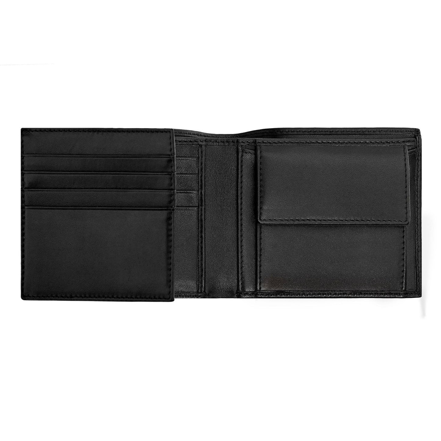 Hugo Boss Brieftasche mit Klappe Classic Smooth Black