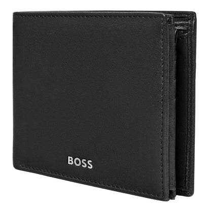 Hugo Boss Brieftasche mit Klappe Classic Smooth Black