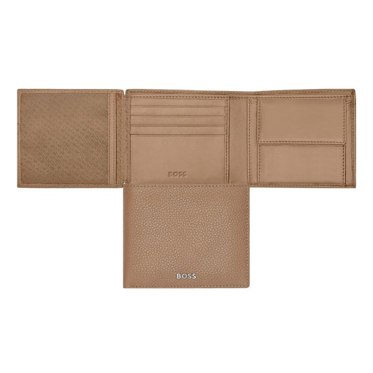 Hugo Boss Brieftasche mit Klappe Classic Grained Camel