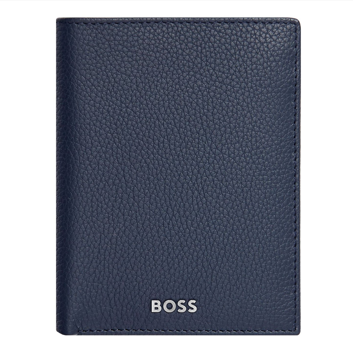 Hugo Boss Brieftasche mit Klappe Vertical Classic Grained Navy