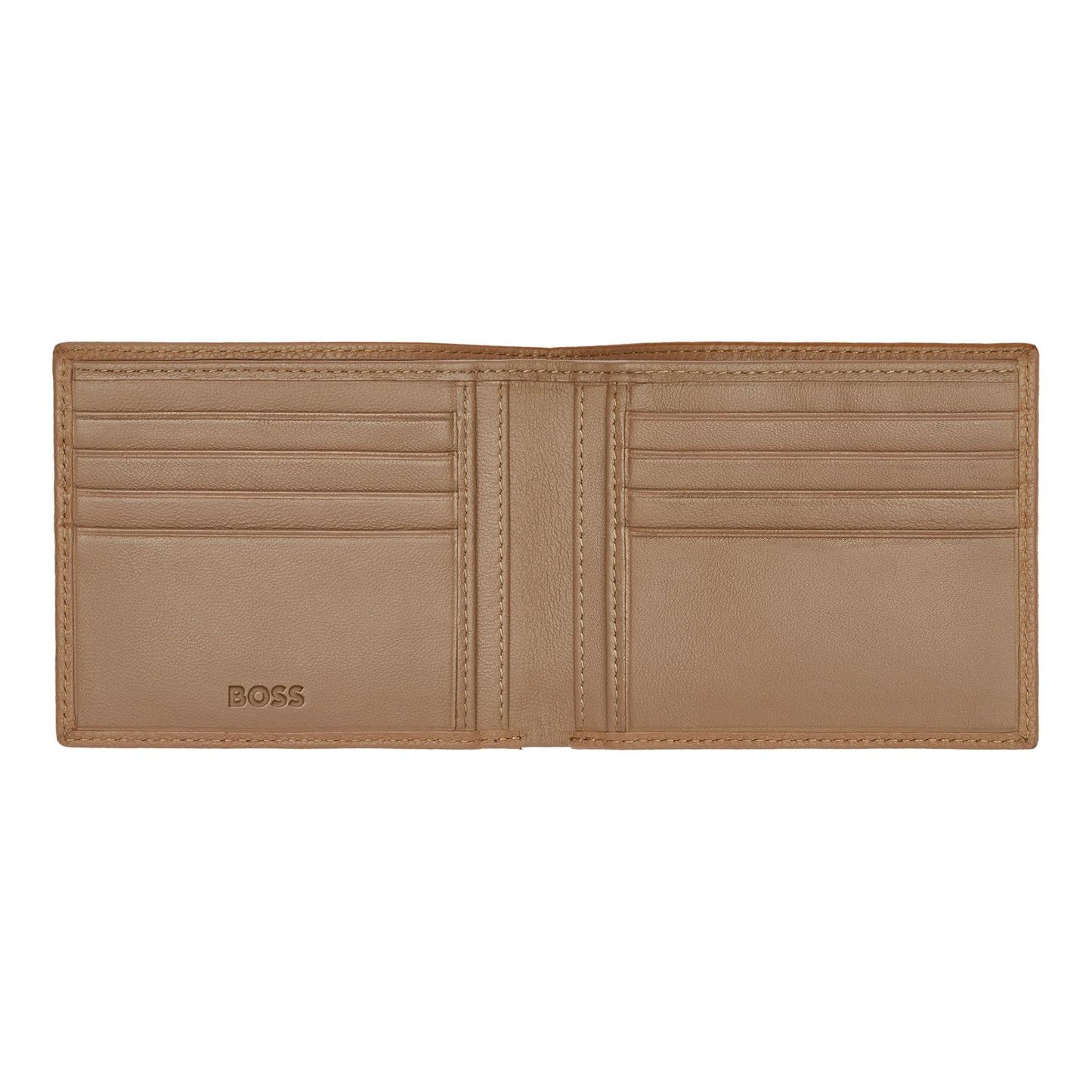 Hugo Boss Brieftasche Classic Grained Camel