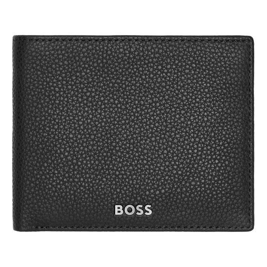 Hugo Boss Brieftasche mit Klappe Classic Grained Black