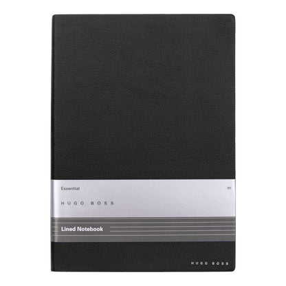 Hugo Boss Notizbuch B5 Essential Storyline Black Lined