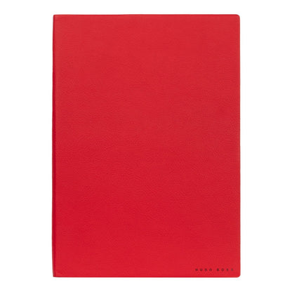 Hugo Boss Notizbuch B5 Essential Storyline Red Lined