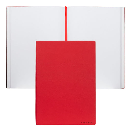 Hugo Boss Notizbuch B5 Essential Storyline Red Plain