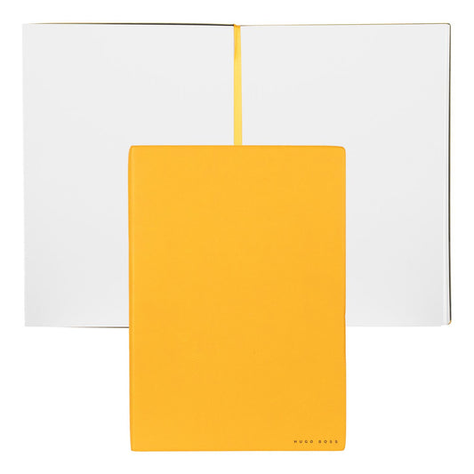 Hugo Boss Notizbuch B5 Essential Storyline Yellow Plain