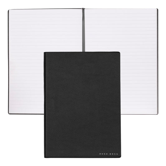 Hugo Boss Notizbuch A5 Essential Storyline Black Lined