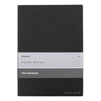 Hugo Boss Notizbuch A5 Essential Storyline Black Plain