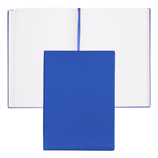 Hugo Boss Notizbuch A5 Essential Storyline Blue Plain