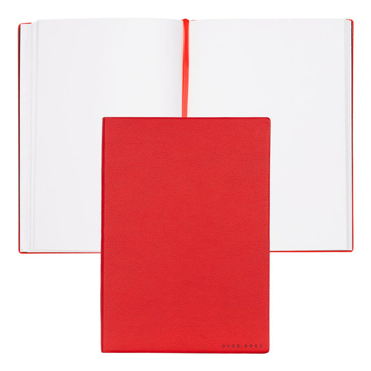 Hugo Boss Notizbuch A5 Essential Storyline Red Plain