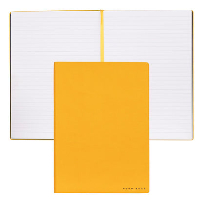 Hugo Boss Notizbuch A5 Essential Storyline Yellow Lined