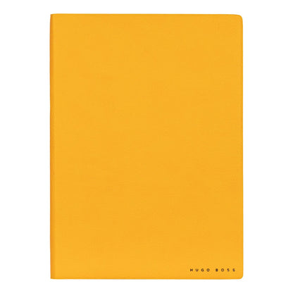 Hugo Boss Notizbuch A5 Essential Storyline Yellow Plain