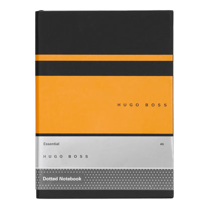 Hugo Boss Notizbuch A5 Essential Gear Matrix Yellow Dots