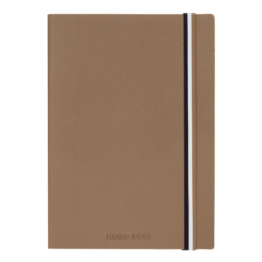 Hugo Boss Notizbuch A5 Iconic Camel Lined