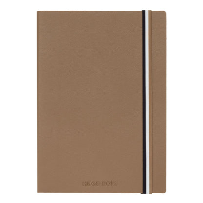 Hugo Boss Notizbuch A5 Iconic Camel Lined