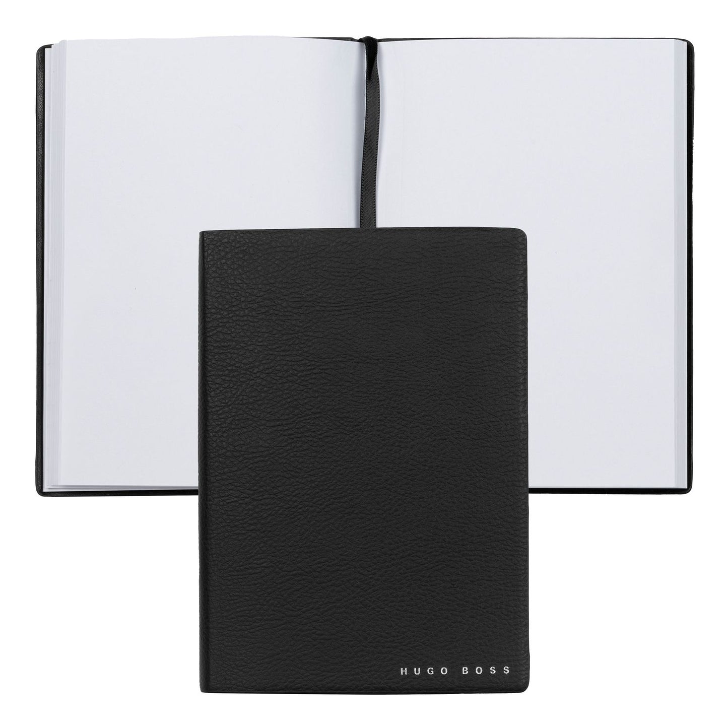 Hugo Boss Notizbuch A6 Essential Storyline Black Plain