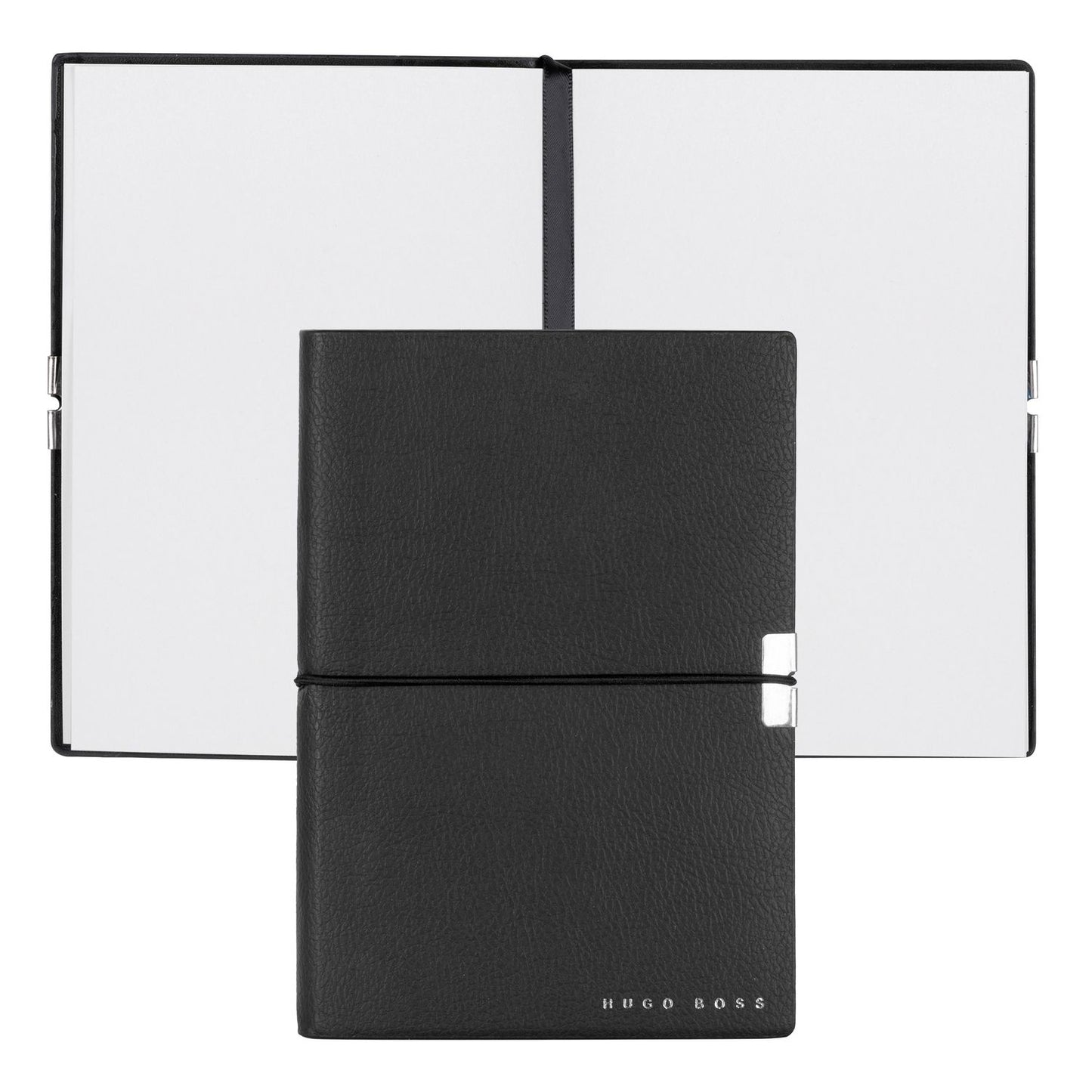 Hugo Boss Notizbuch A6 Elegance Storyline Black Plain