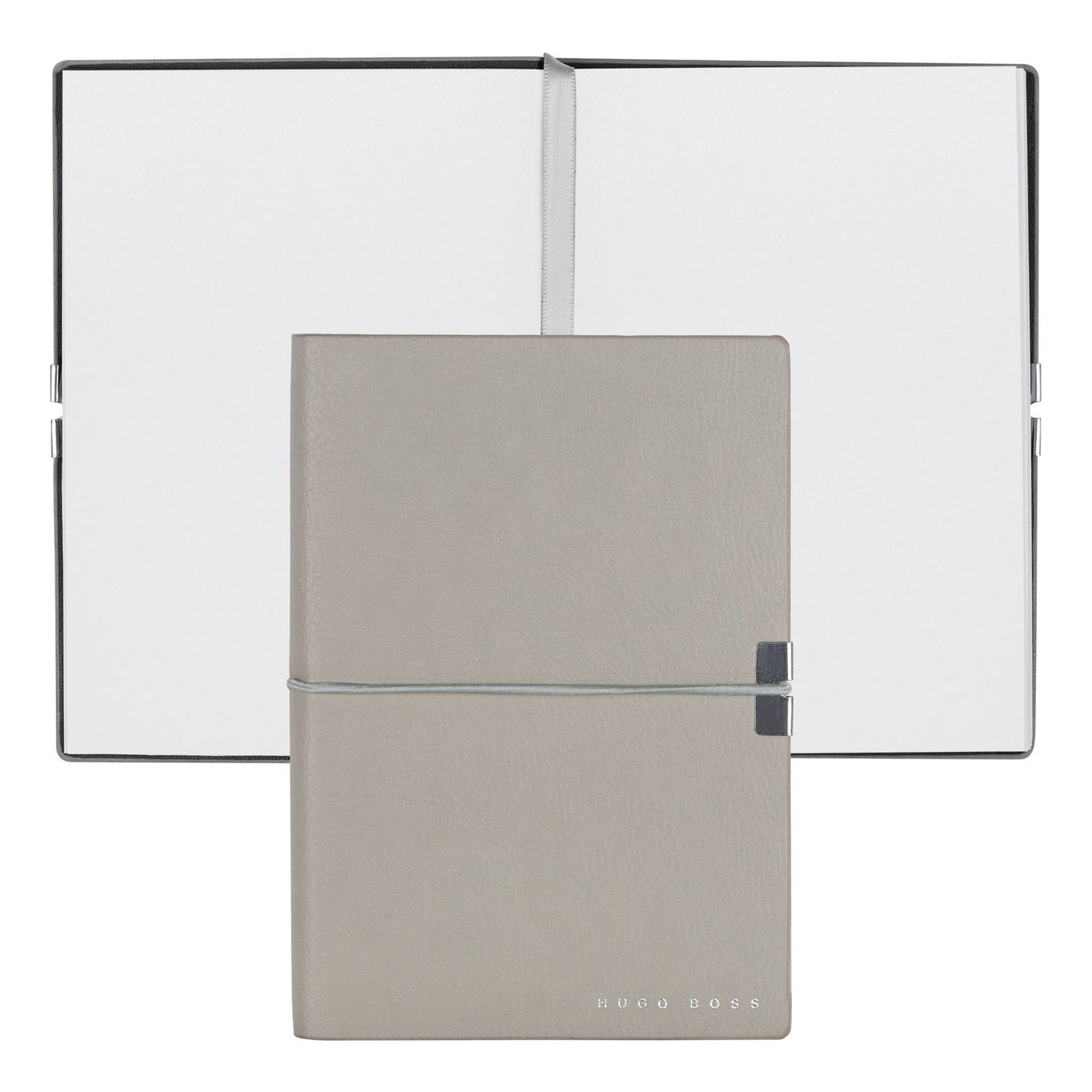 Hugo Boss Notizbuch A6 Elegance Storyline Grey Plain