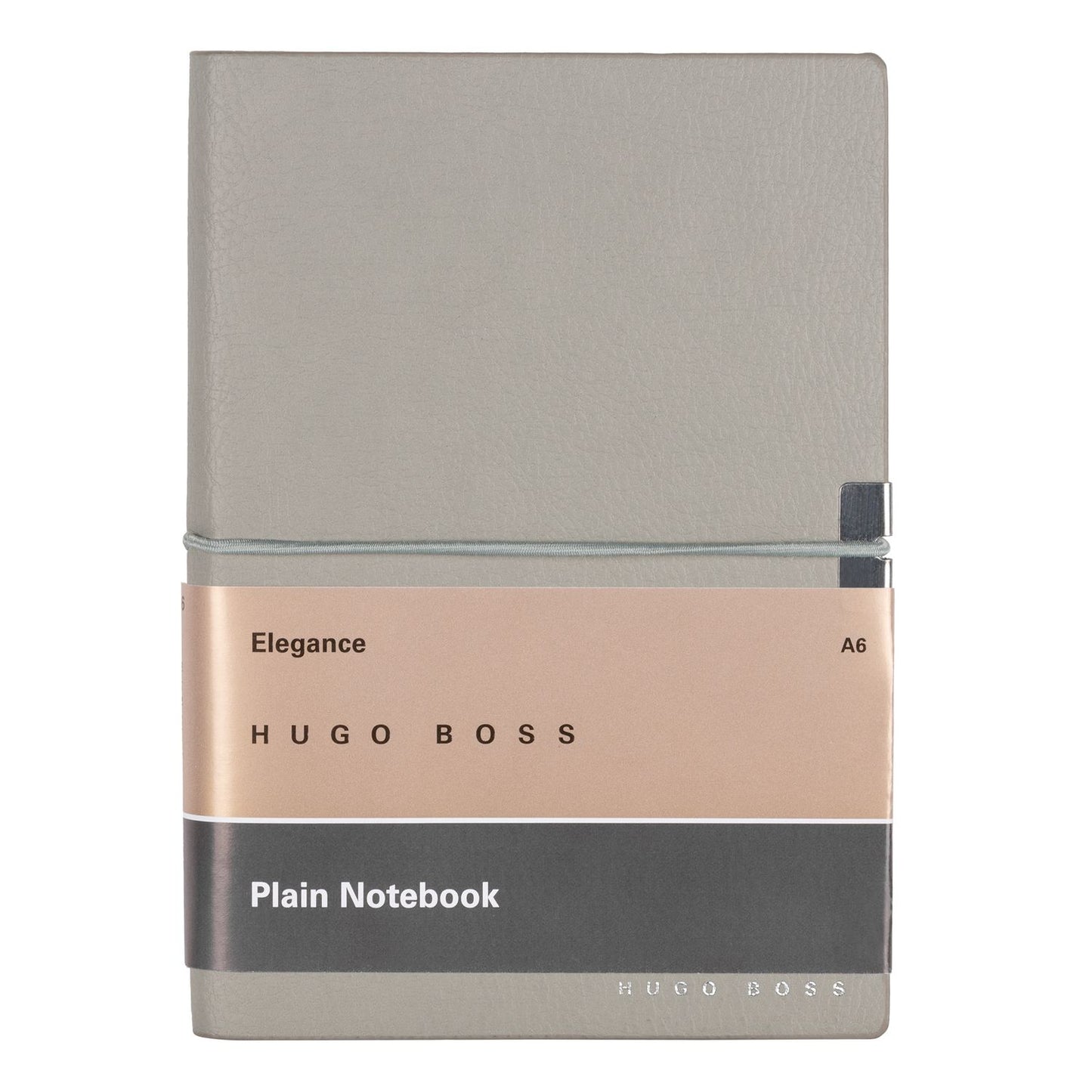 Hugo Boss Notizbuch A6 Elegance Storyline Grey Plain