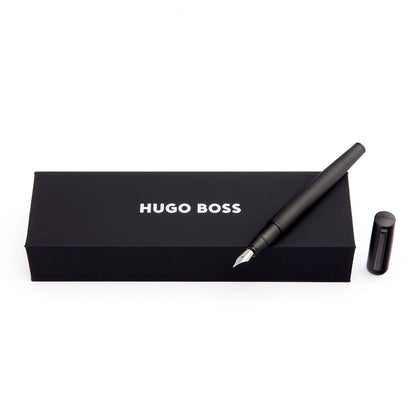 Hugo Boss Füllfederhalter Arche Iconic Black