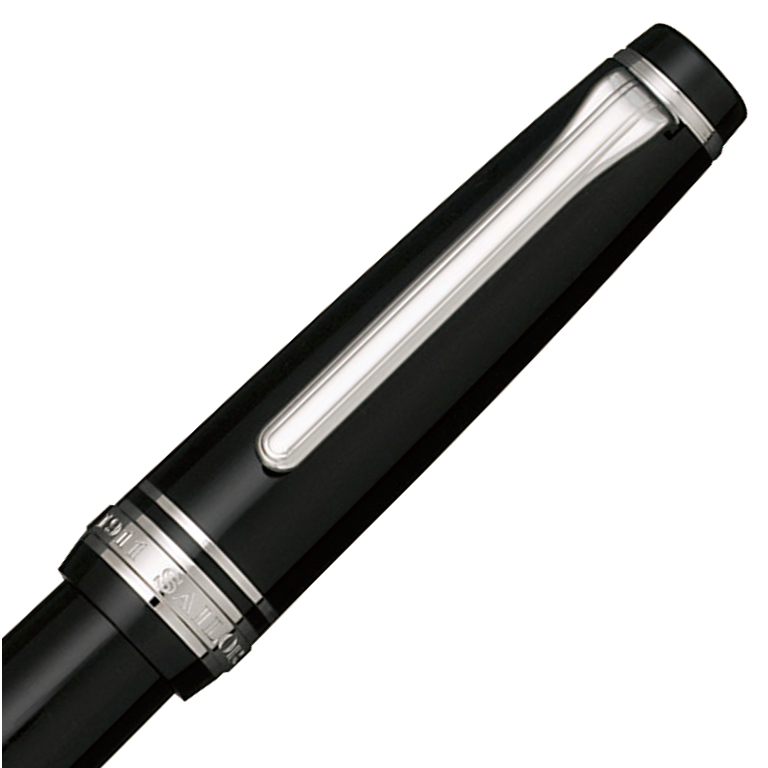 Sailor Füllfederhalter PROFESSIONAL GEAR SLIM Black Rhodium