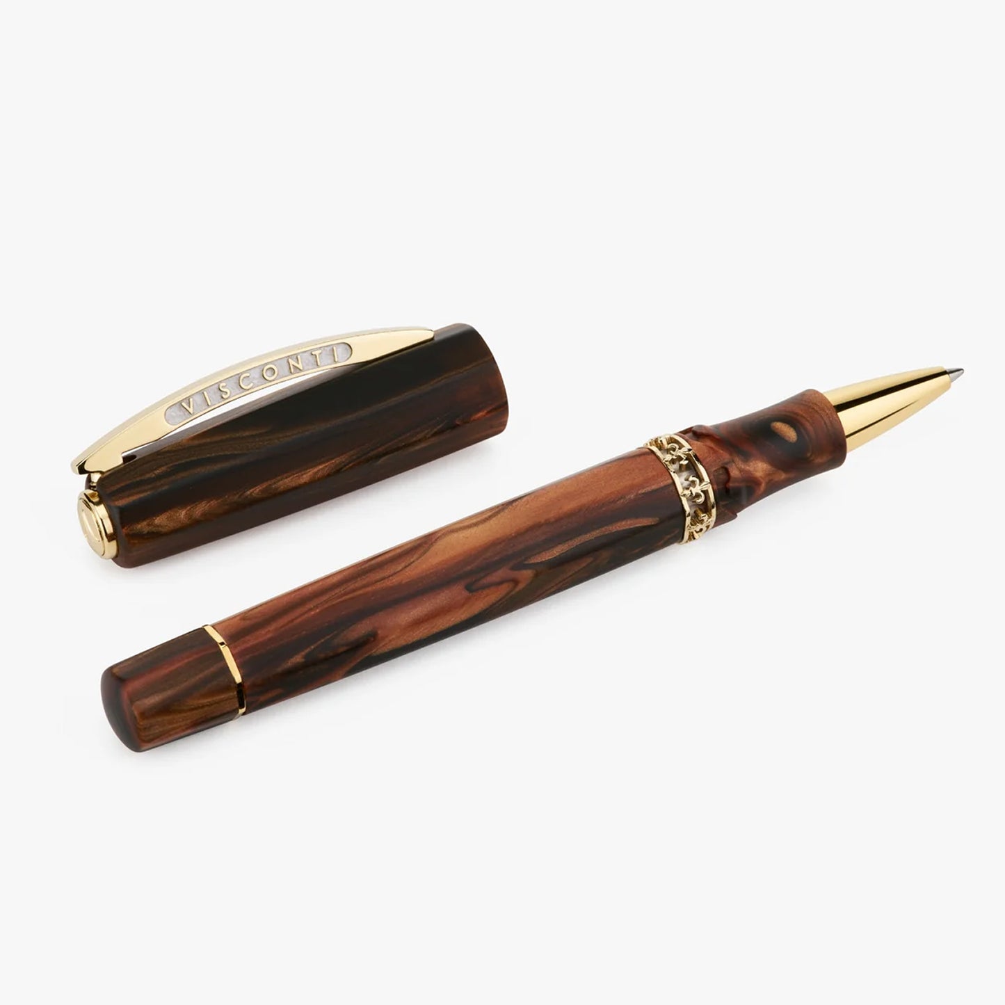 Der Visconti Medici Tintenroller in Gold