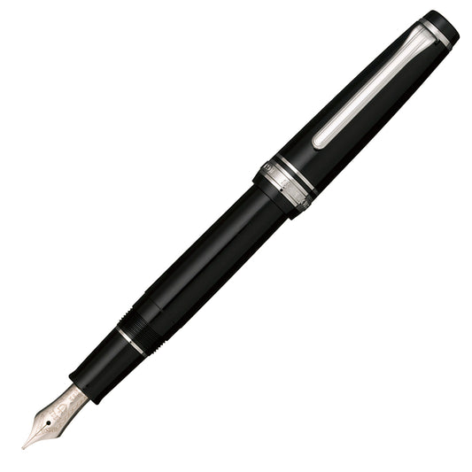 Sailor Füllfederhalter PROFESSIONAL GEAR SLIM Black Rhodium