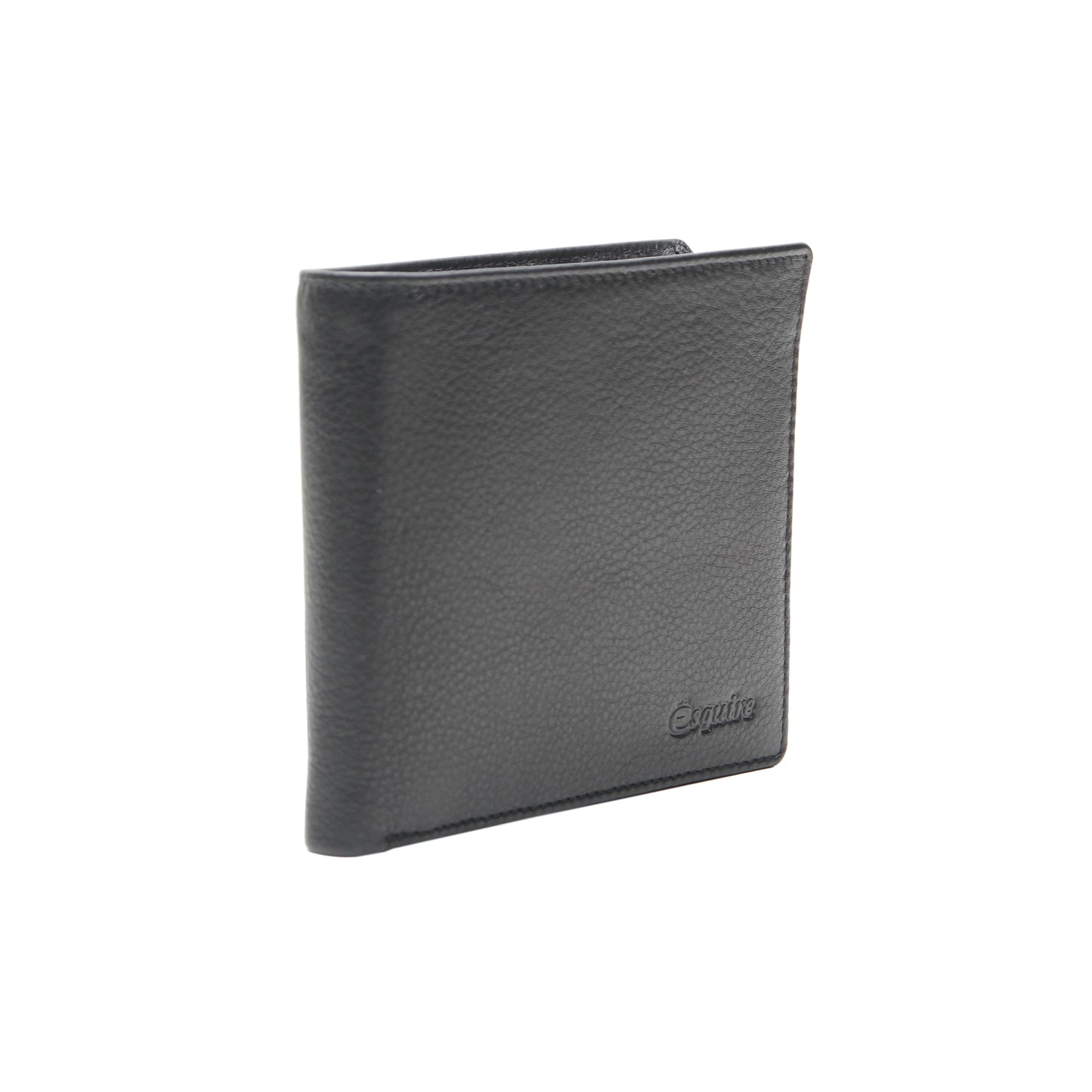 Esquire Geldbörse CLASSIC WALLET Schwarz | Echtes Leder