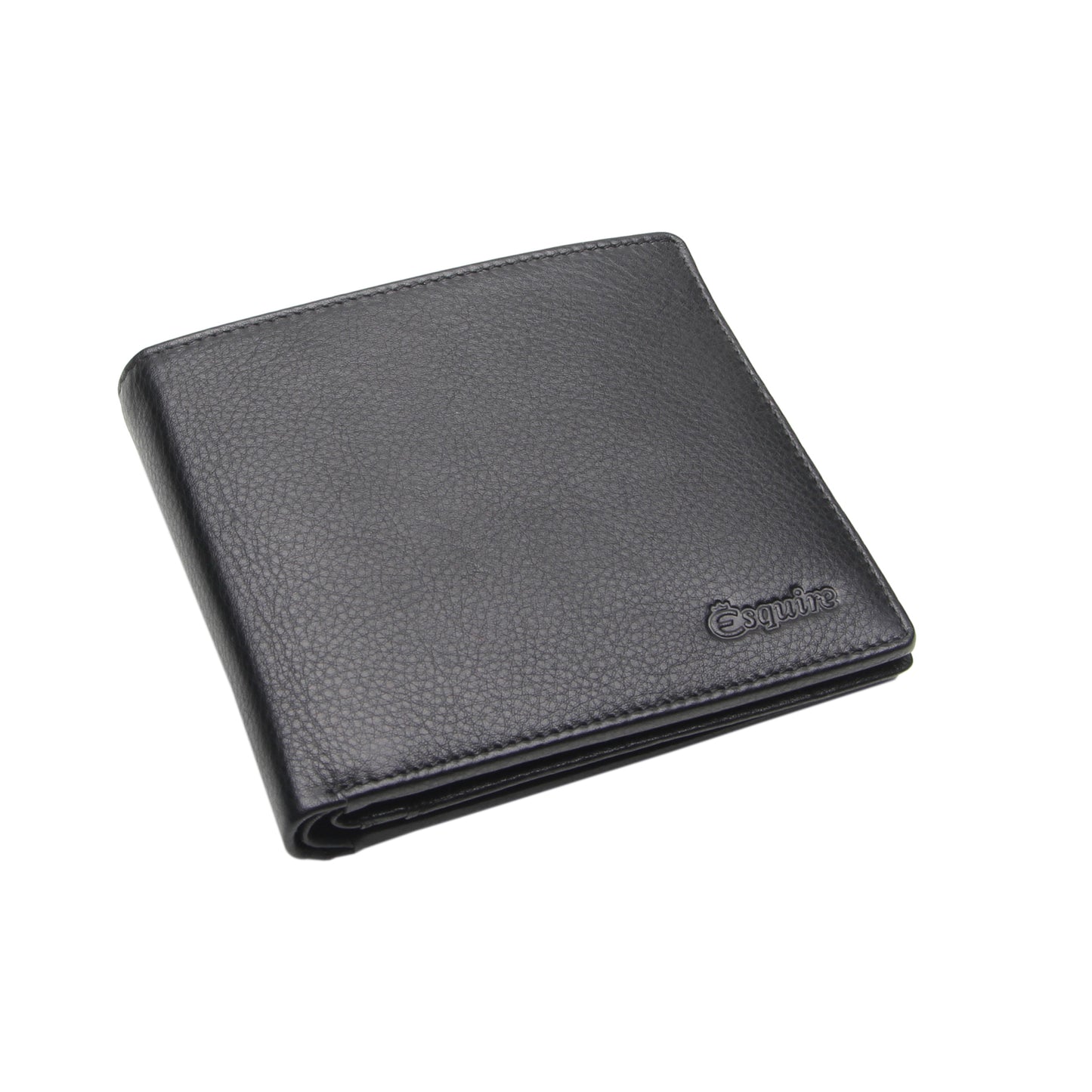 Esquire Geldbörse CLASSIC WALLET Schwarz | Echtes Leder