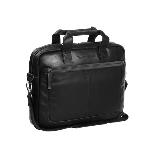 The Chesterfield Brand Laptoptasche CALVI Schwarz | Echtes Leder