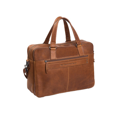 The Chesterfield Brand Laptoptasche MISHA Cognac | Echtes Leder