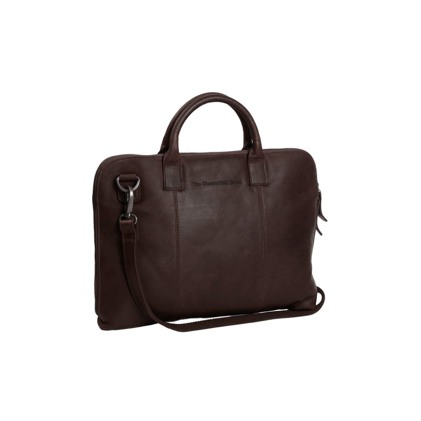 The Chesterfield Brand Laptoptasche HARVEY Braun | Echtes Leder