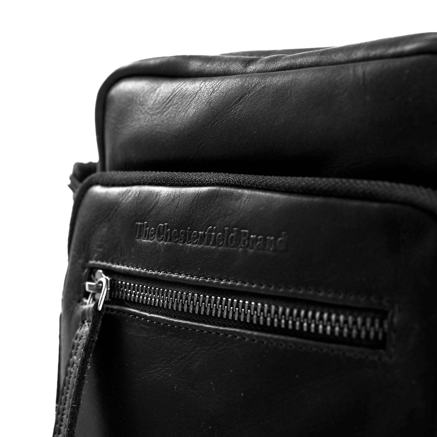 The Chesterfield Brand Umhängetasche BIRMINGHAM Schwarz | Echtes Leder