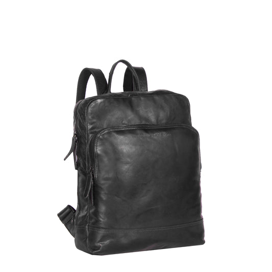 The Chesterfield Brand Rucksack MACK Schwarz | Echtes Leder