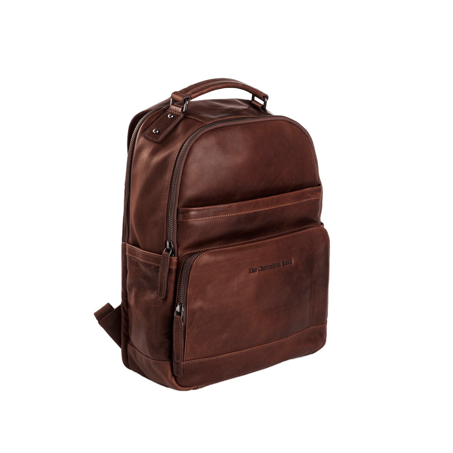 The Chesterfield Brand Rucksack AUSTIN Braun | Echtes Leder