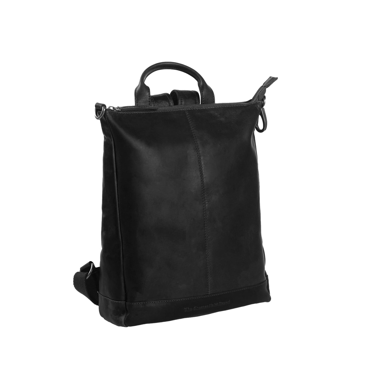 The Chesterfield Brand Rucksack SAAR Schwarz | Echtes Leder